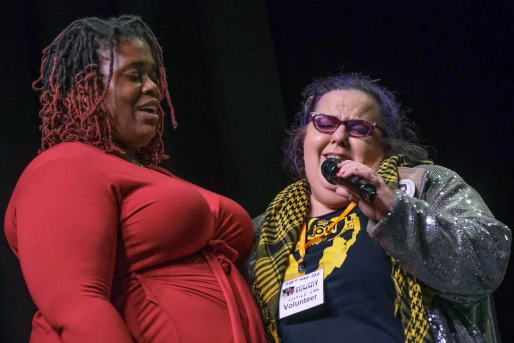 From left to right: Jacquea Mae, Phat Man Dee